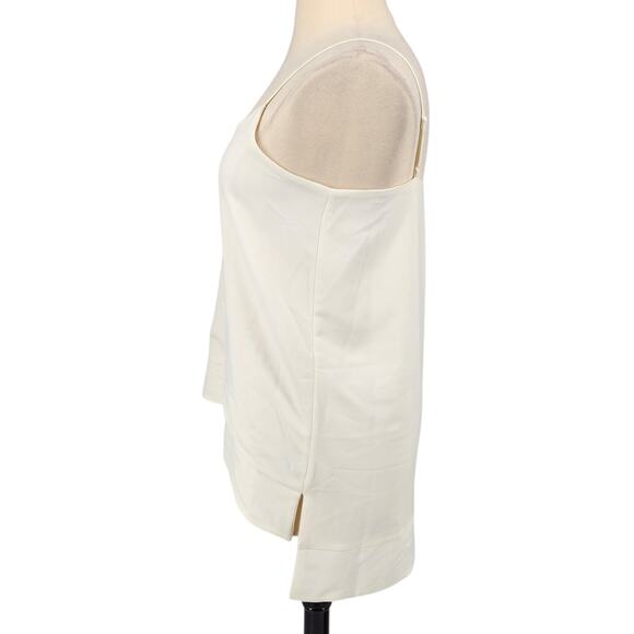 The Limited Sleeveless Camisole – Cream Scoop Neck with Side Slits NWT - Picture 3 of 5